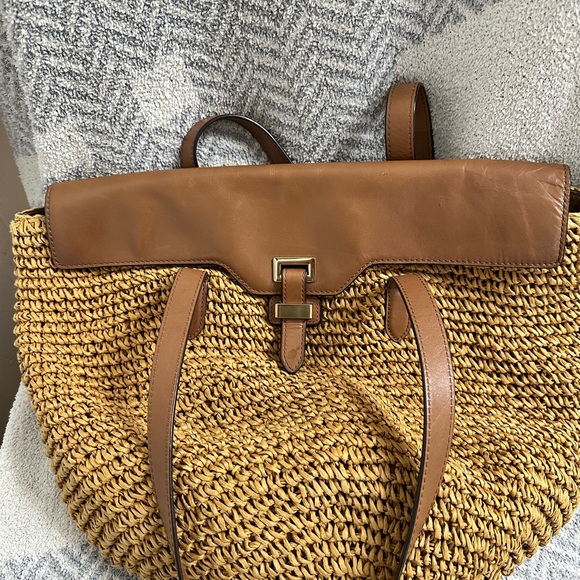 MICHAEL Michael Kors Handbags - MICHAEL Michael Kors Brown Woven Backpack
